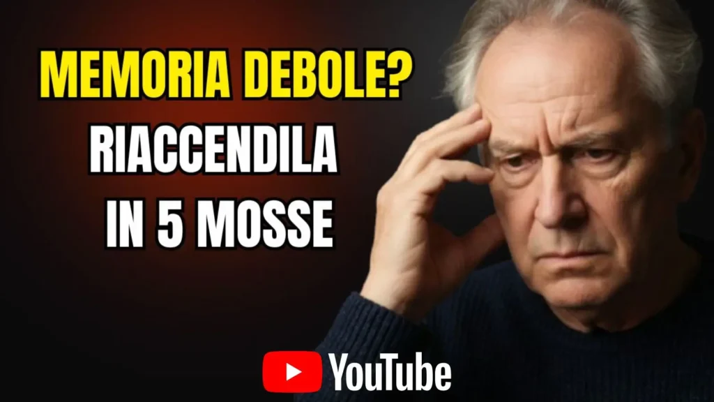 Guarda su YouTube il video su come riaccendere la memoria dopo i 60