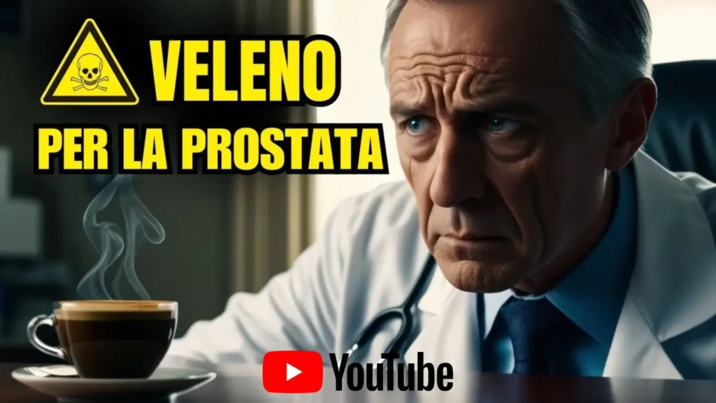 Guarda su YouTube il video sulle bevande e la prostata