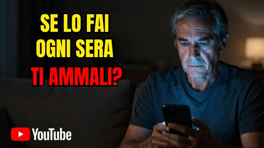 Guarda su YouTube il video su cosa indebolisce le difese immunitarie dopo le 20