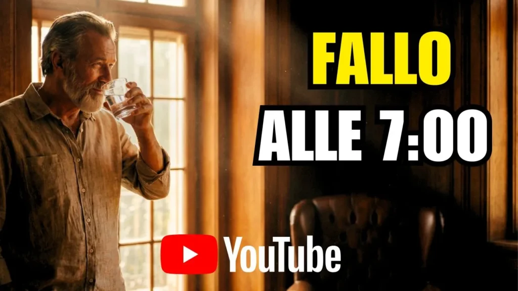 Guarda su YouTube il video sulle 7 abitudini del mattino dopo i 60