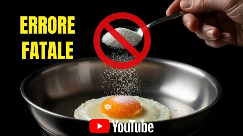 Guarda su YouTube il video su come cuocere le uova