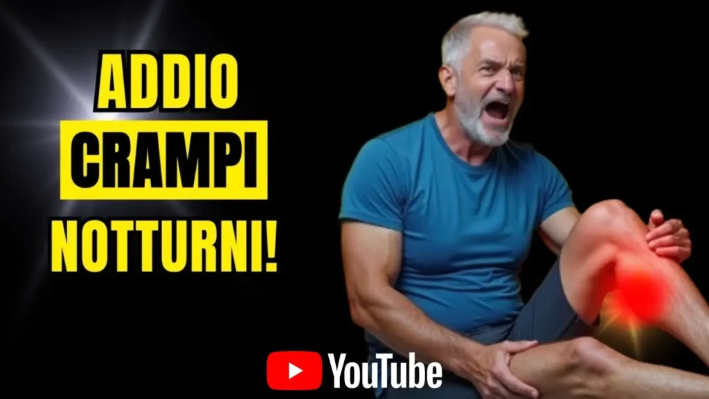 Guarda su YouTube il video sui crampi notturni dopo i 50 anni